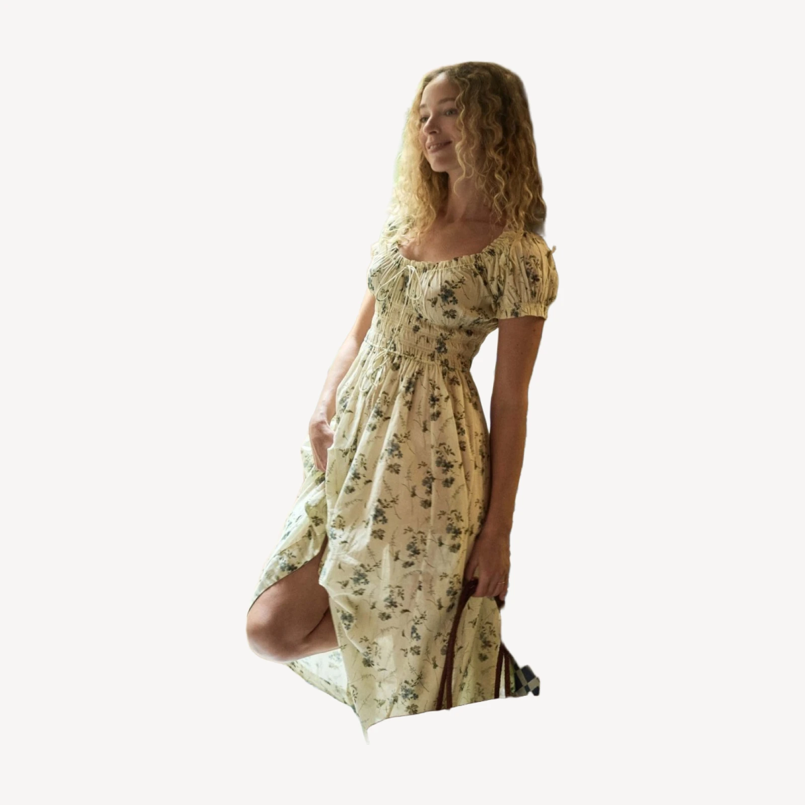 ASHLYNN DRESS -- SUNSHINE PRAIRIE ROSE