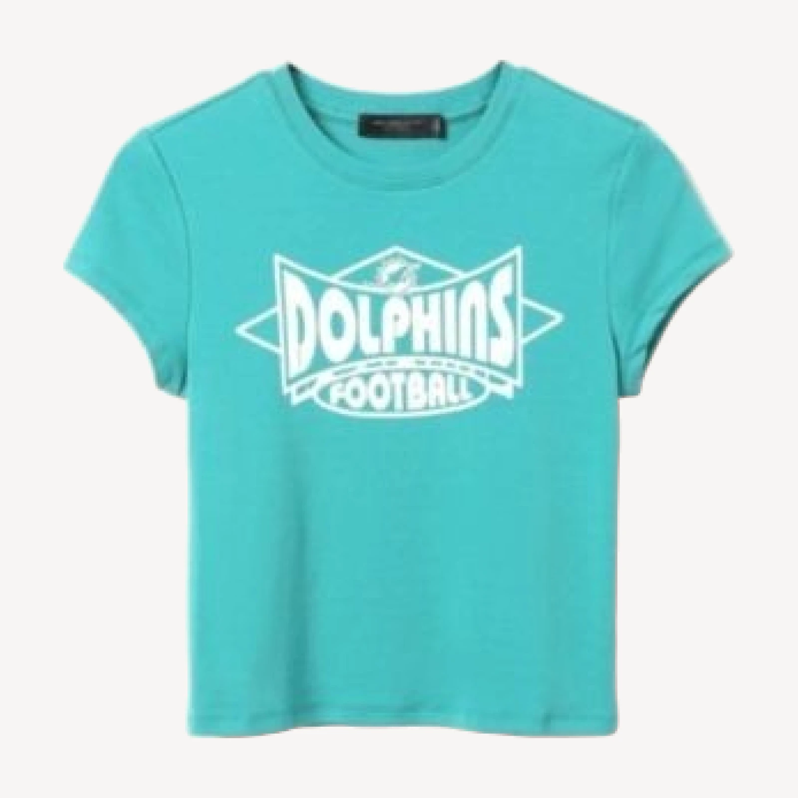 Junk Food Clothing Women's Nfl Miami Dolphins Baby Tee