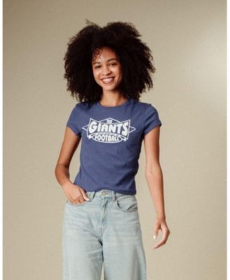 Junk Food Clothing Women's Nfl New York Giants Baby Tee