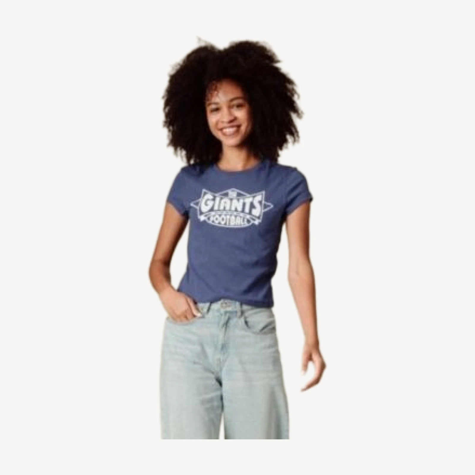 Junk Food Clothing Women's Nfl New York Giants Baby Tee