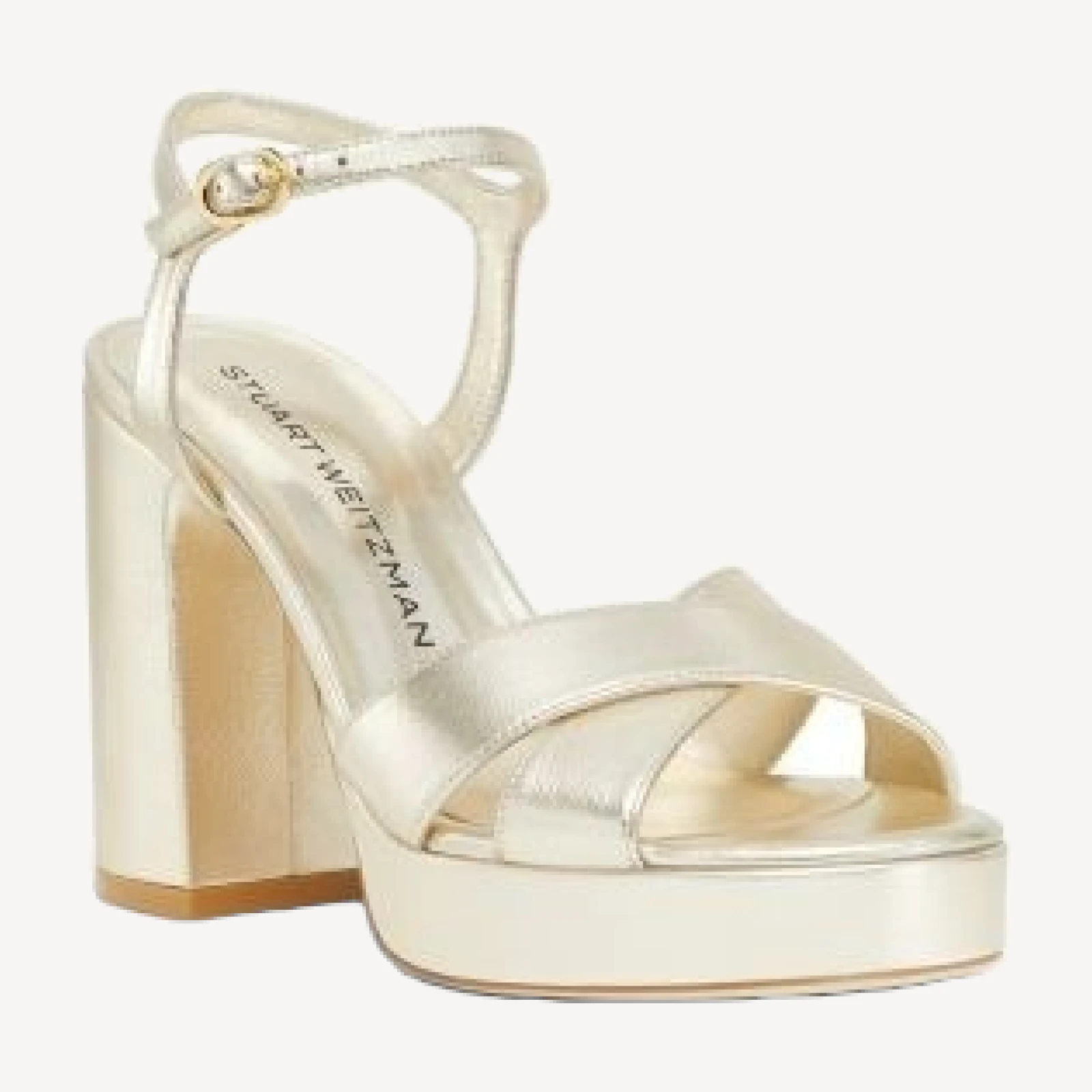 Stuart Weitzman Women's Dayna Crisscross Platform Sandals