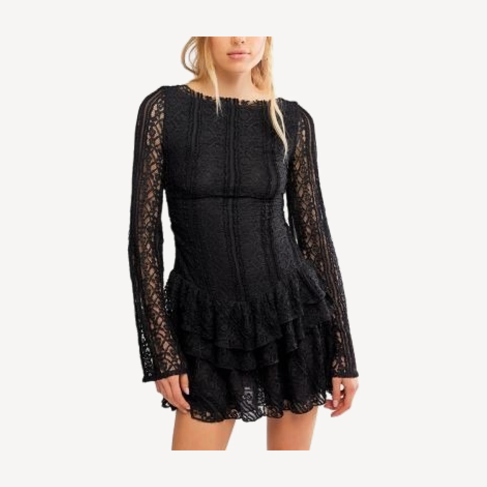 Free People Tabby Lace Midi Dress