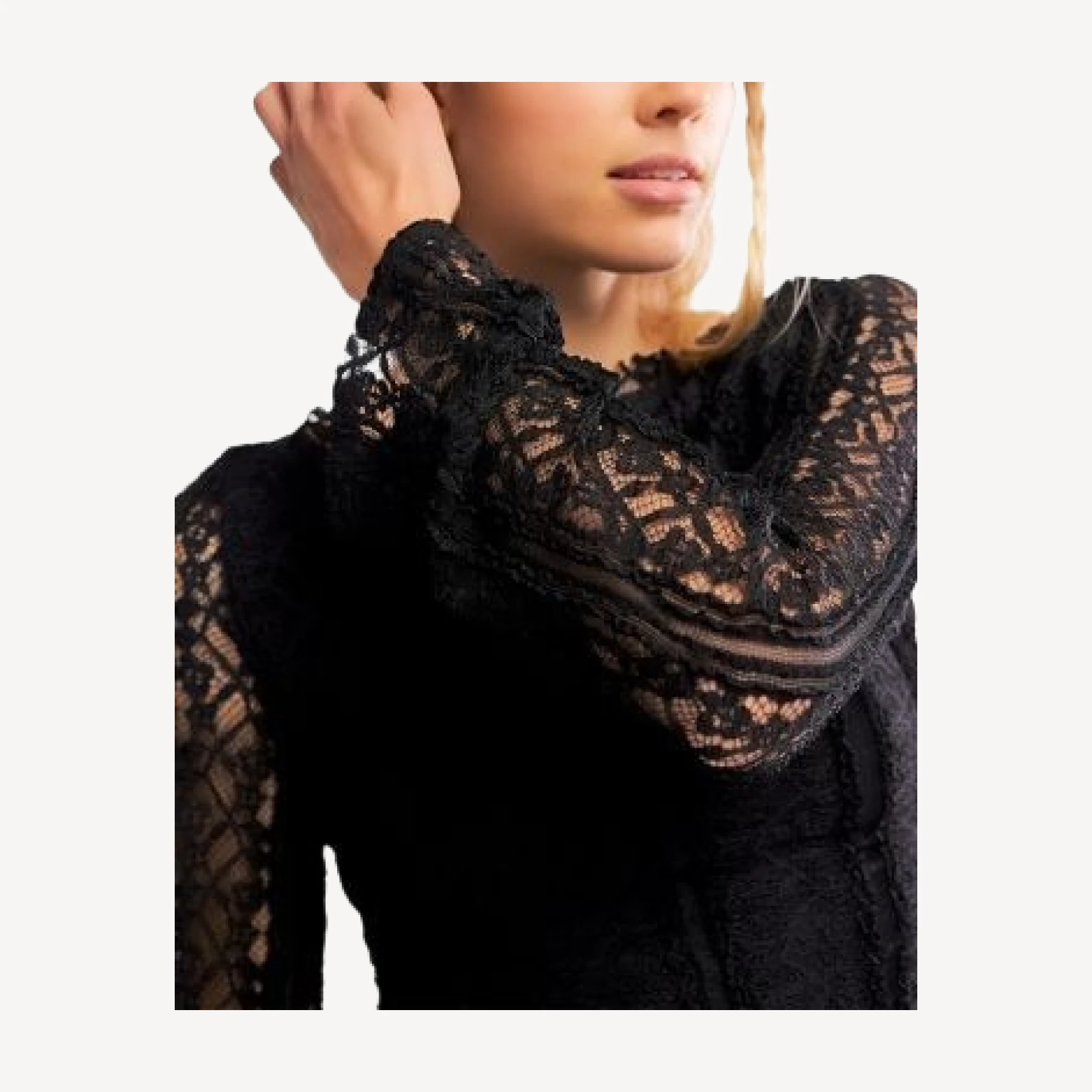 Free People Tabby Lace Midi Dress