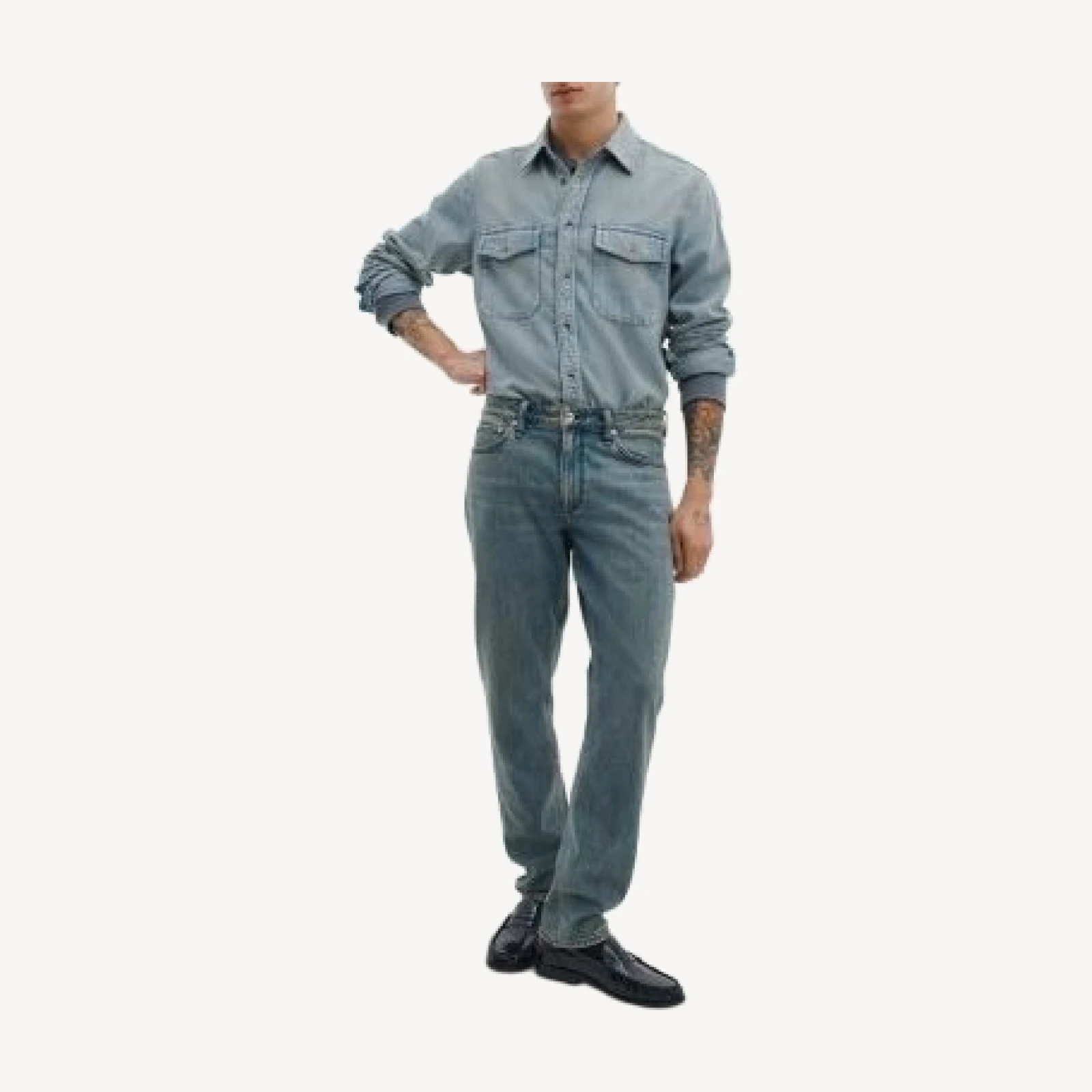 rag & bone Infuse Denim Cpo Shirt