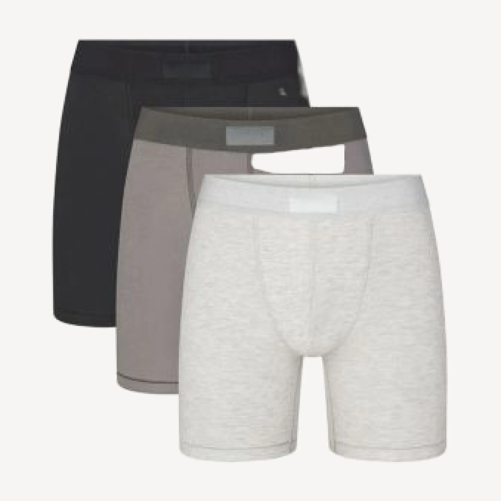 Skims Cotton 5 Boxer Briefs, 3 Pack