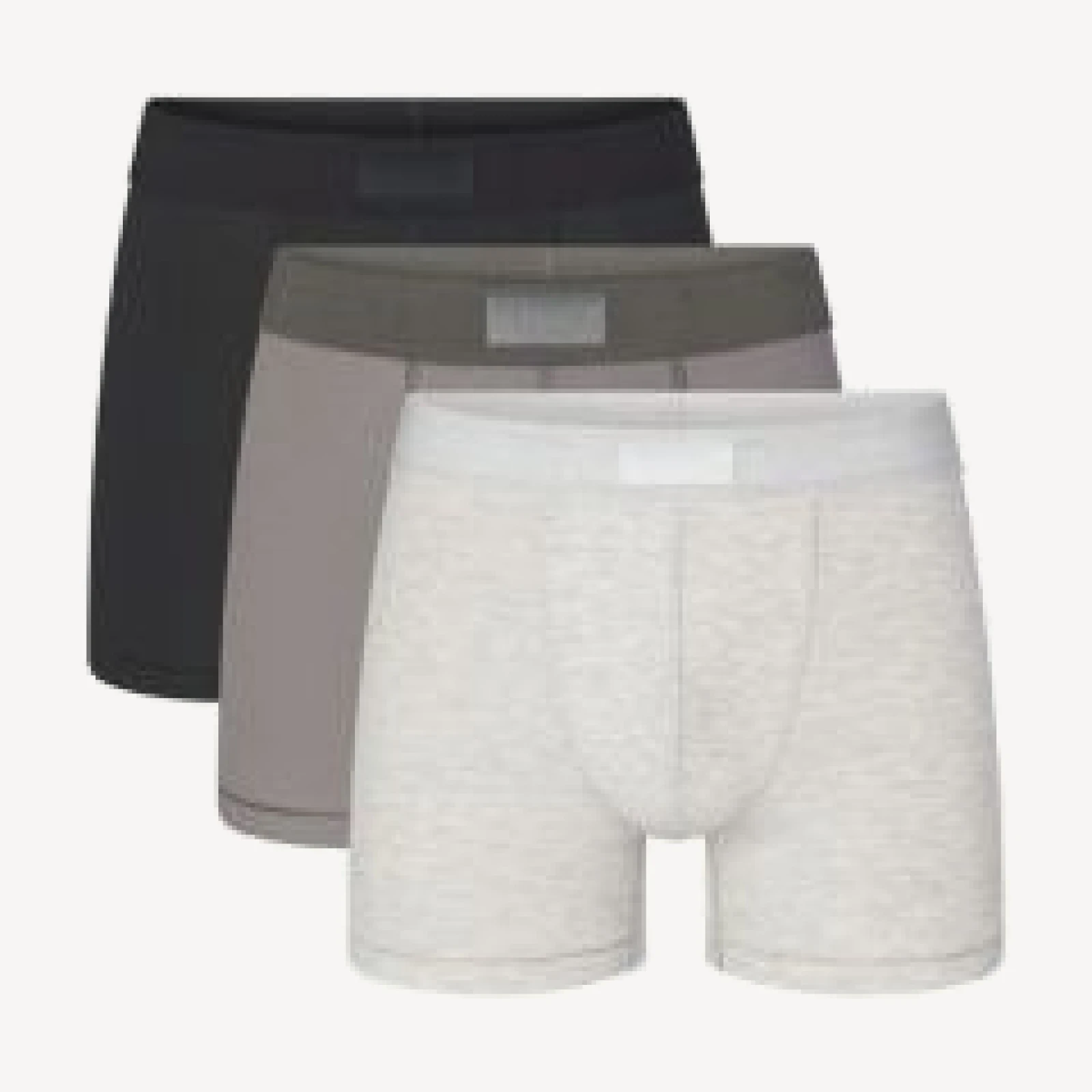 Skims Stretch Cotton 3 Boxer Briefs, 3-Pack