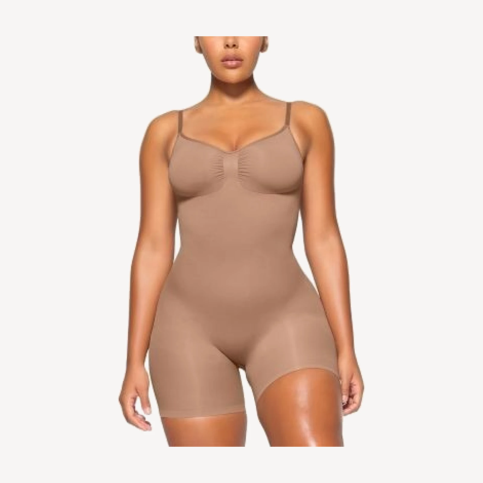 Skims Seamless Sculpt Mid Thigh Bodysuit