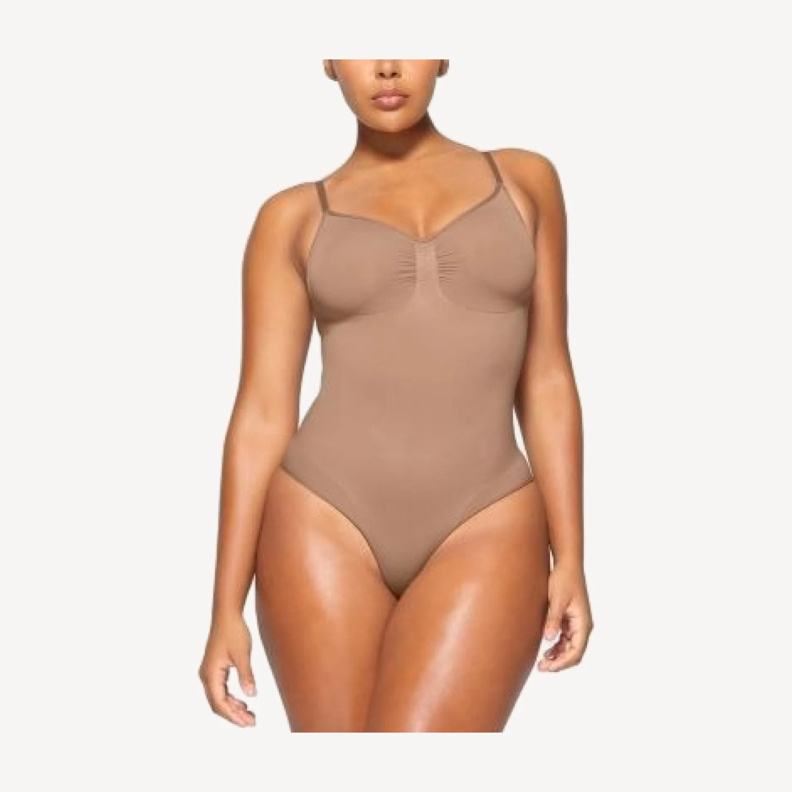 Skims Seamless Sculpted Brief Bodysuit