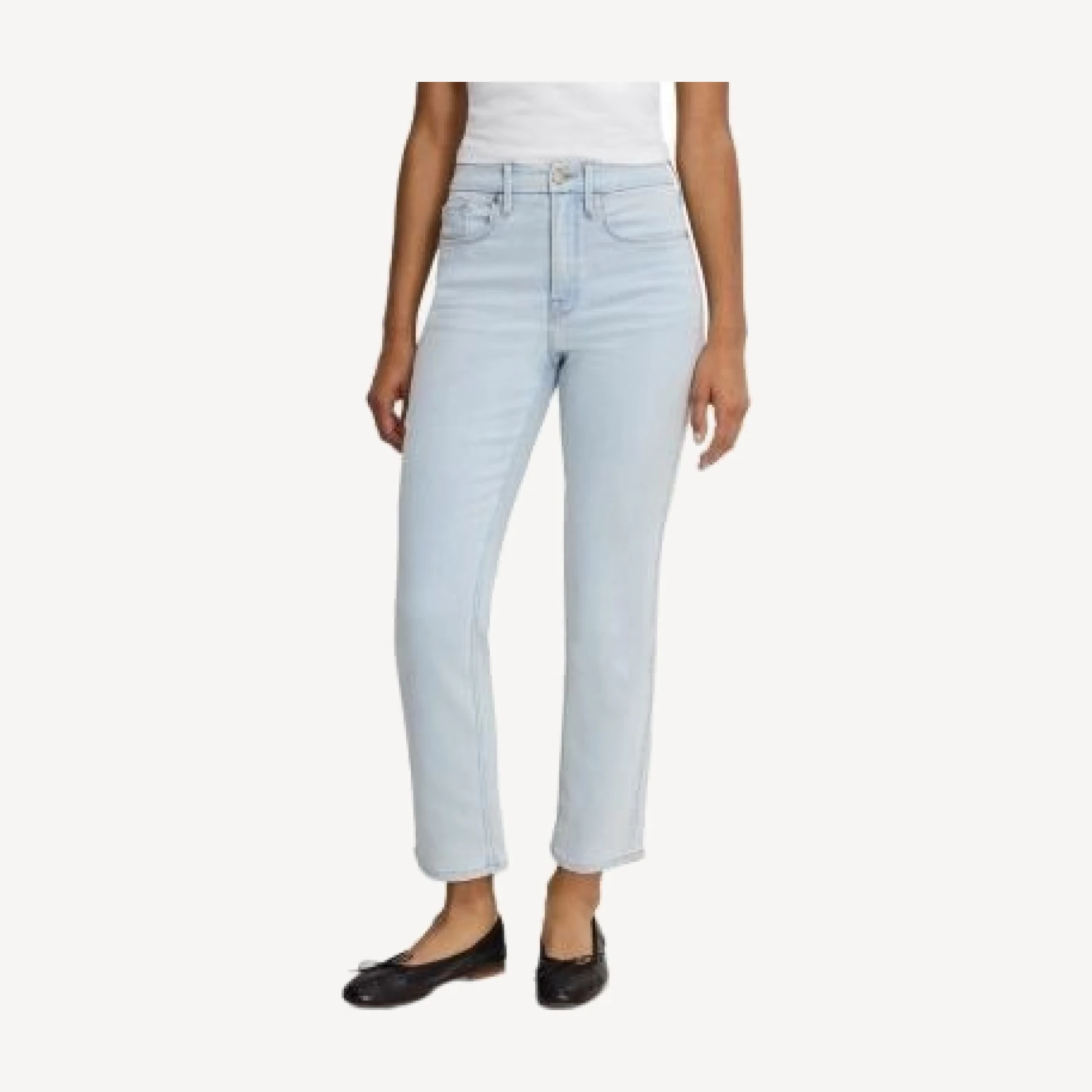 Good American Good Icon Straight Ankle Jeans in Indigo1124