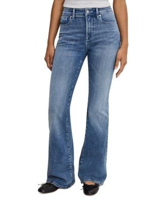 Good American Good Legs Flared Jeans in Indigo1154