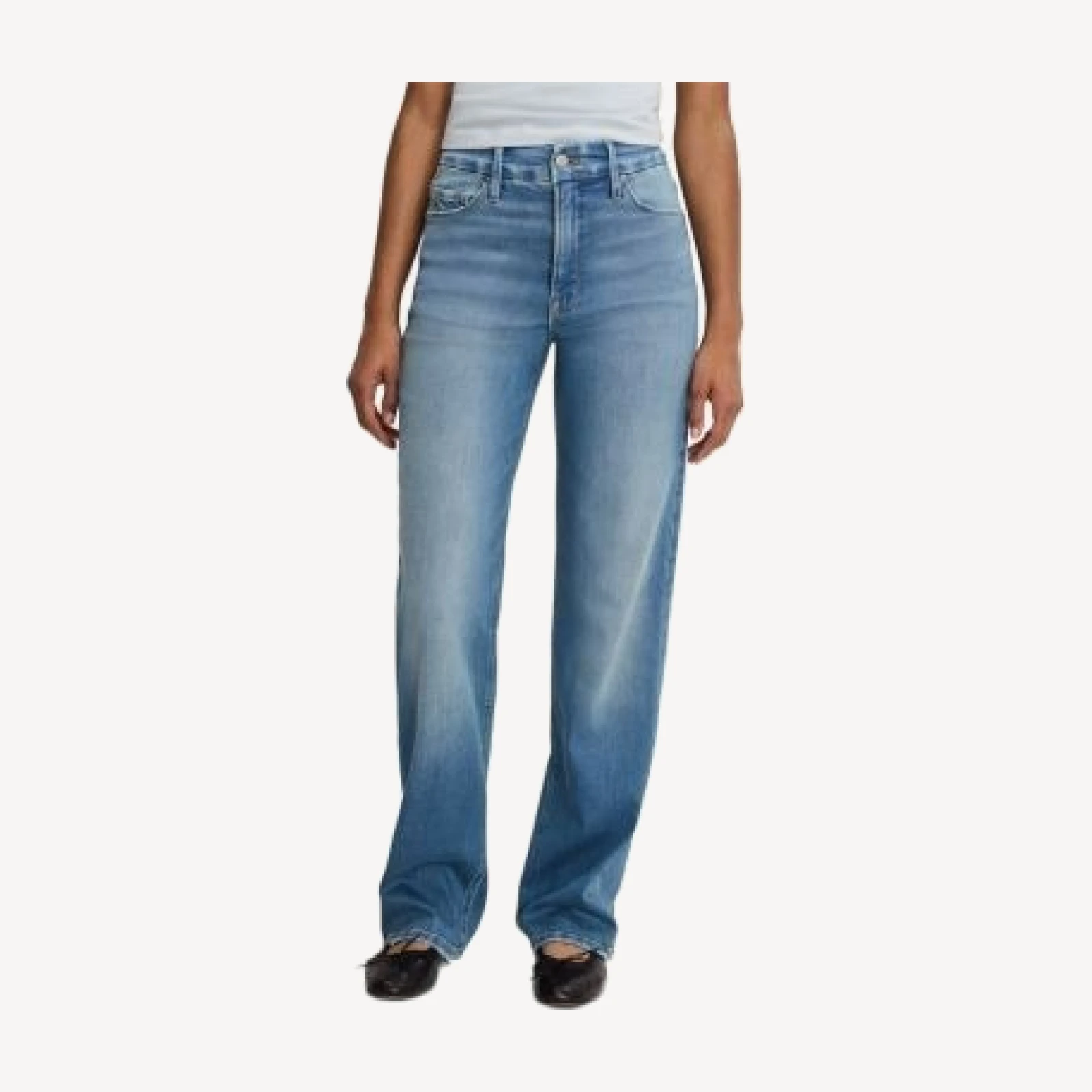 Good American Good True Straight Jeans in Indigo1125