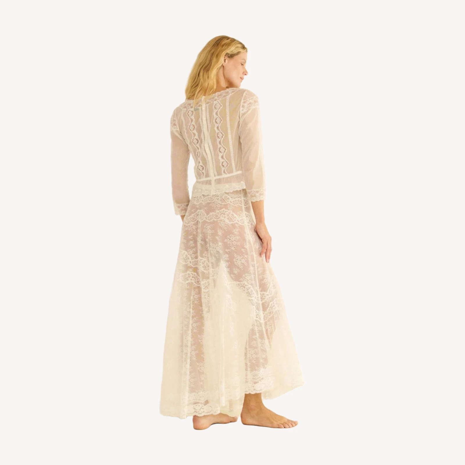 VICTORIANA SKIRT -- SALT