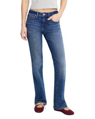 Good American Good Low Rise Bootcut Jeans in Indigo1218