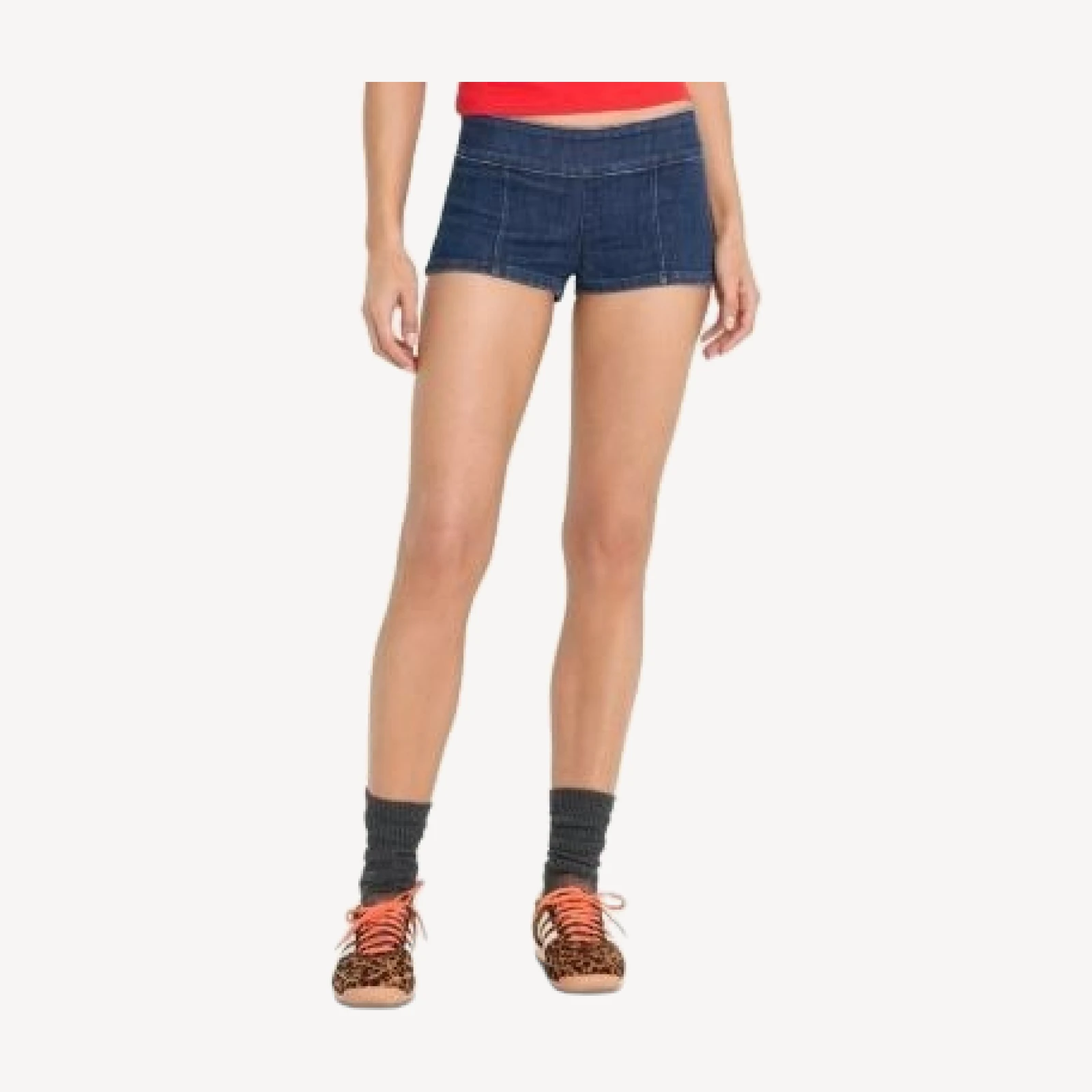 Good American Denim Micro Shorts in Indigo1169