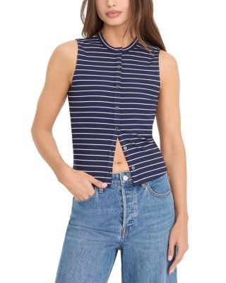 Good American The Rib Splay Top