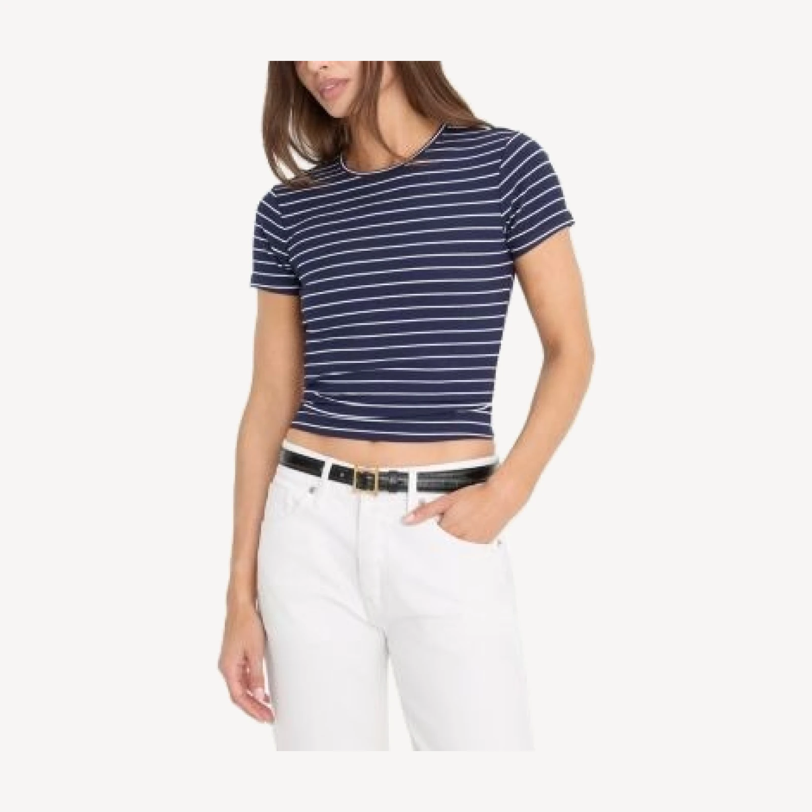 Good American The Rib Baby Tee