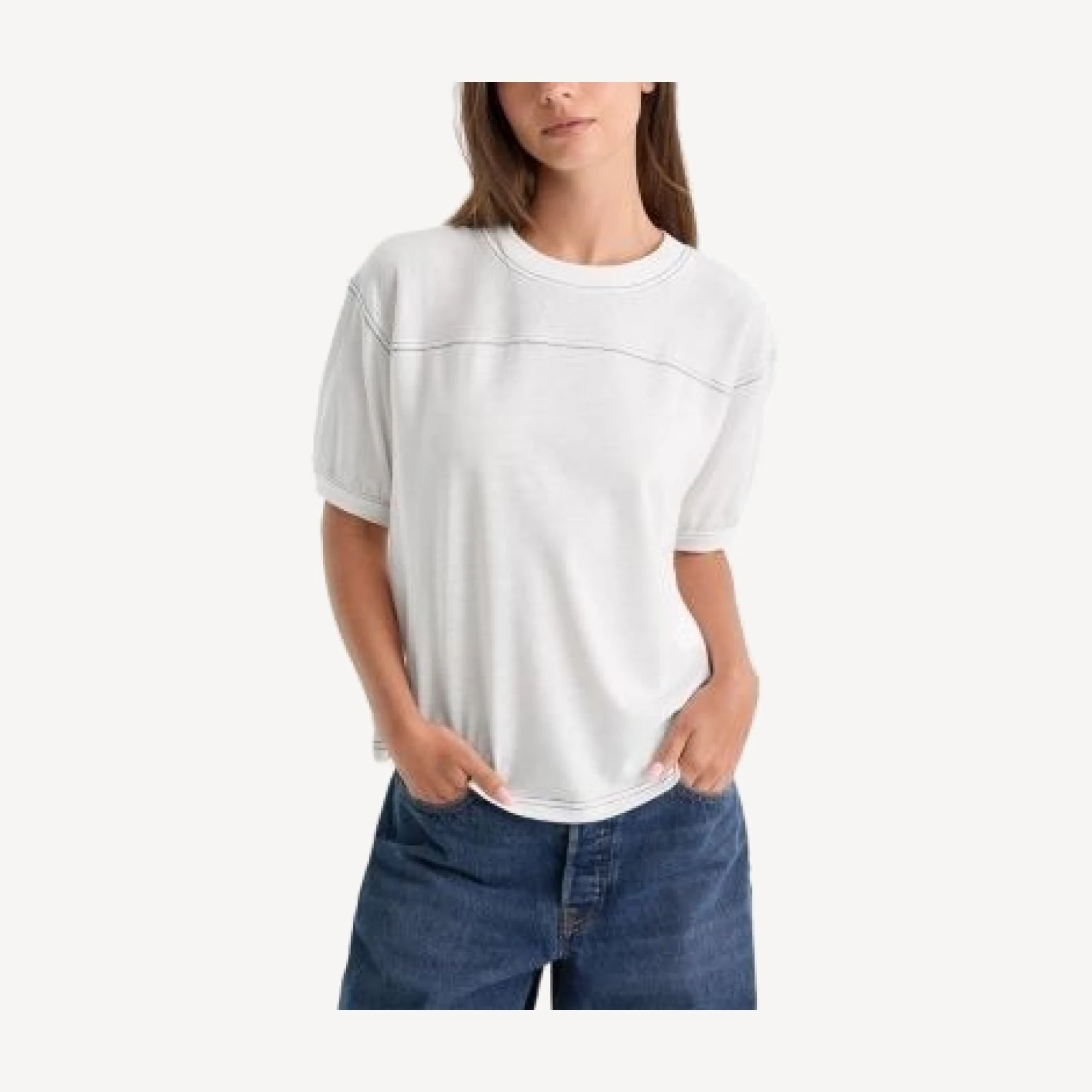Good American The Gym Short Sleeve Tee