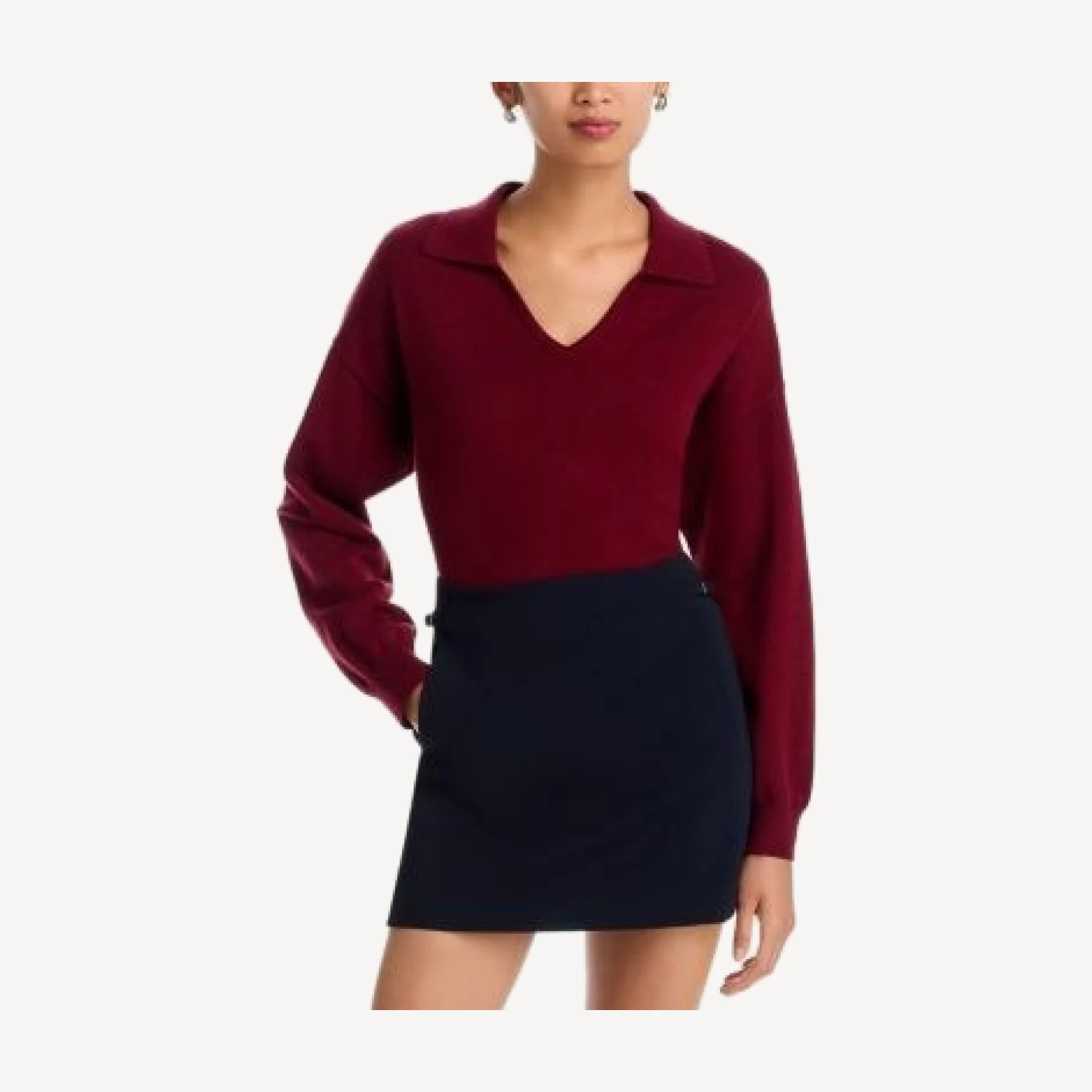 French Connection Sloane Collared Sweater