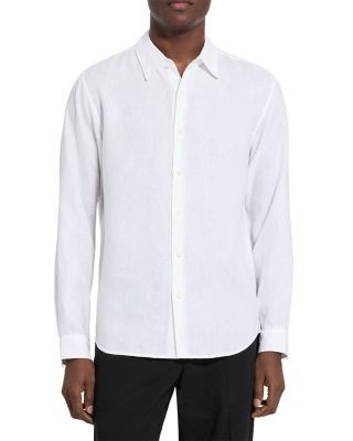 Theory Irving Shirt in Relaxed Linen