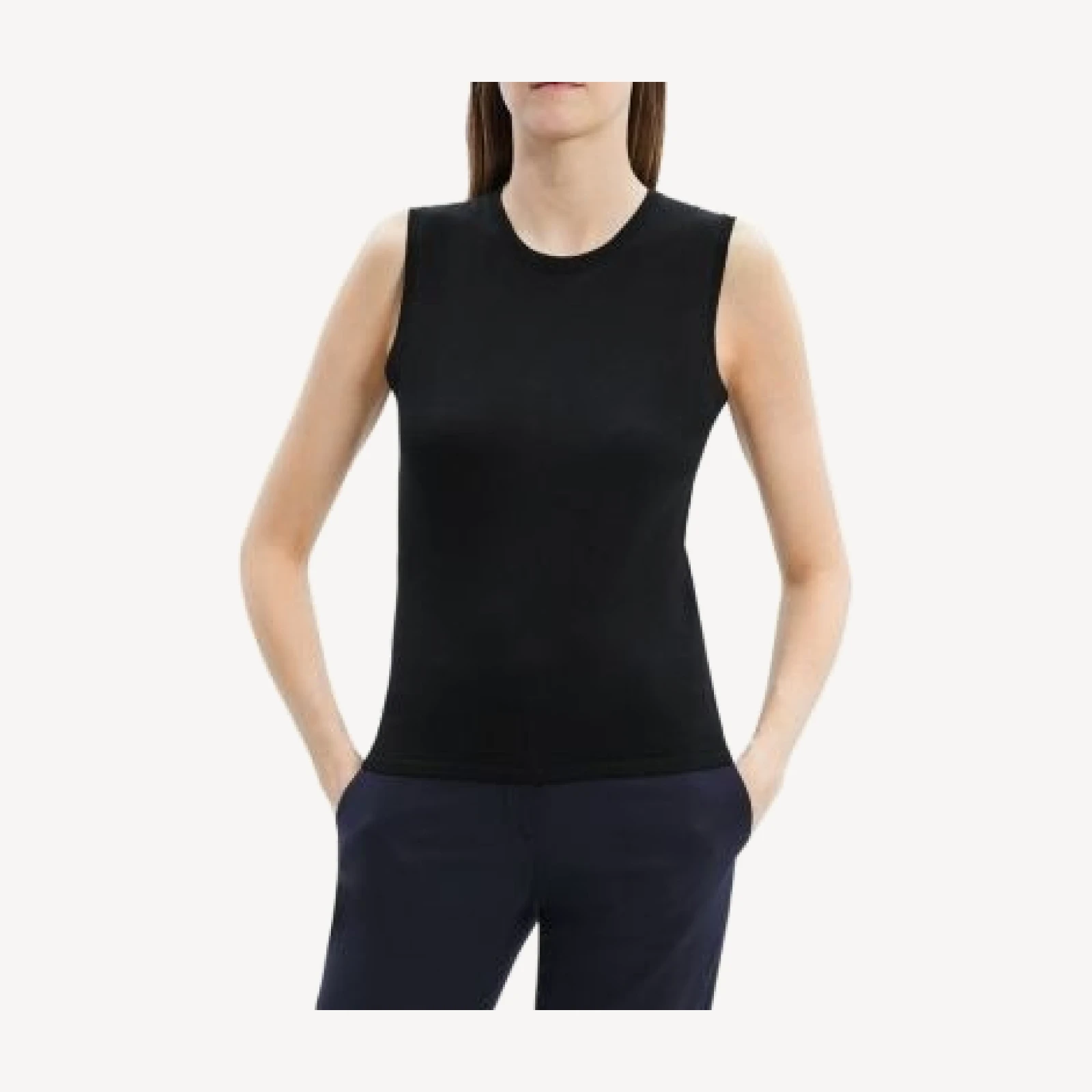 Theory Wool Crewneck Sweater Shell