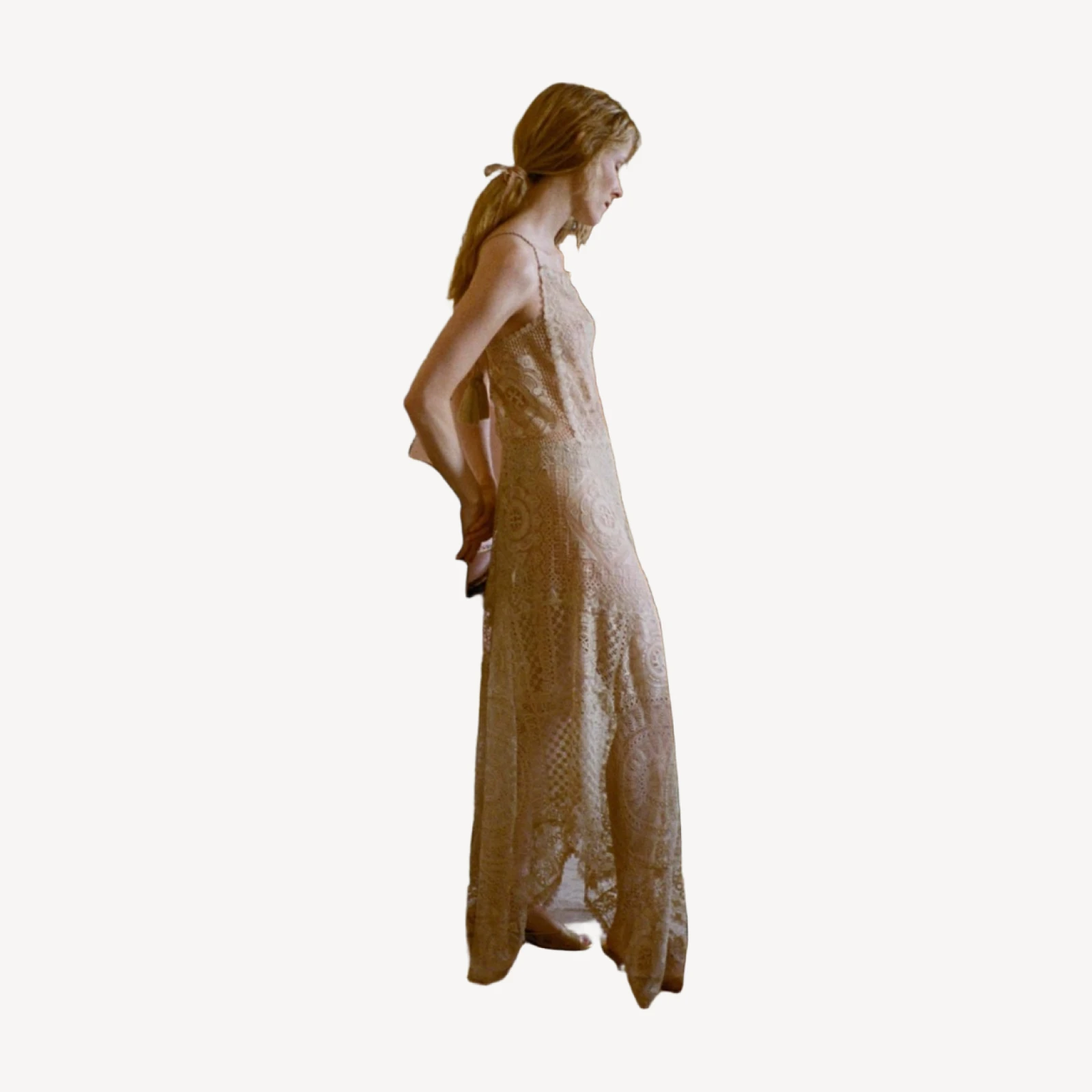 HANDKERCHIEF ANNIVERSARY DRESS -- PAILLE
