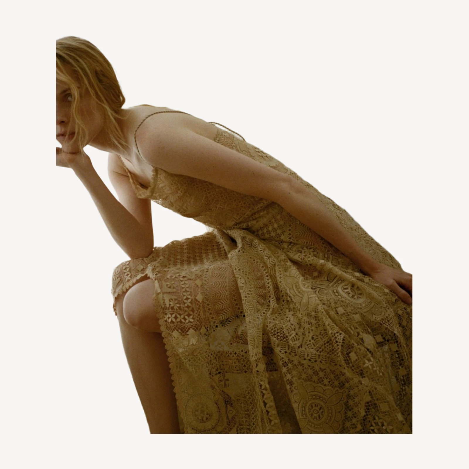 HANDKERCHIEF ANNIVERSARY DRESS -- PAILLE