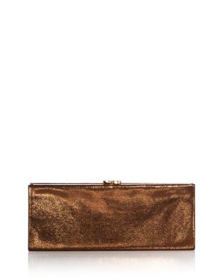 Aqua Long Frame Clutch - Exclusive
