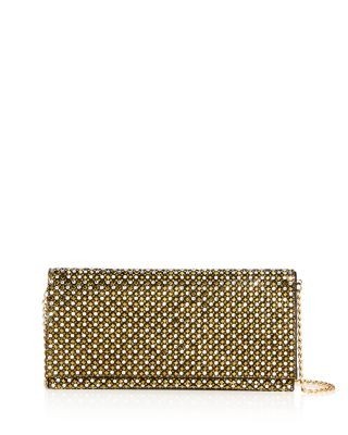 Aqua Kori Crystal Embellished Clutch - Exclusive
