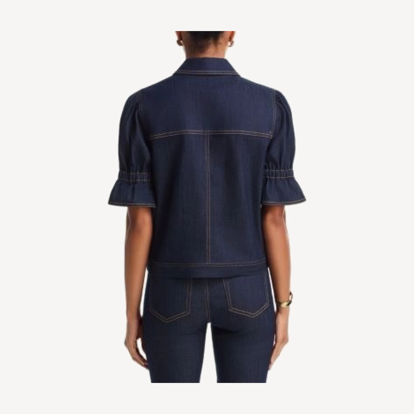Cinq a Sept Indigo Holly Denim Jacket