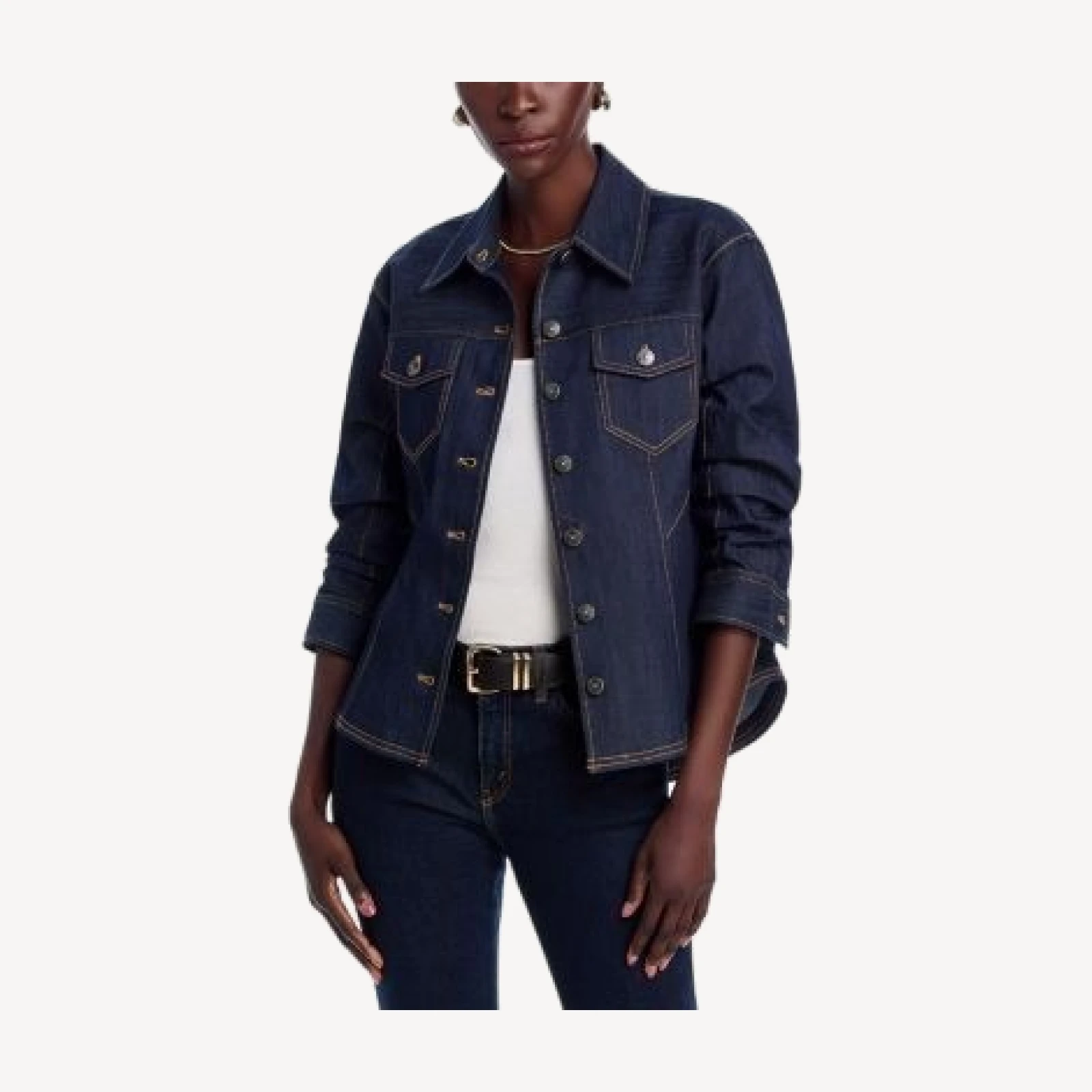 Cinq a Sept Denim Shirt Jacket