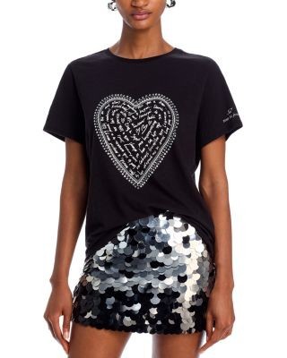 Cinq a Sept Love Letter Crewneck Tee