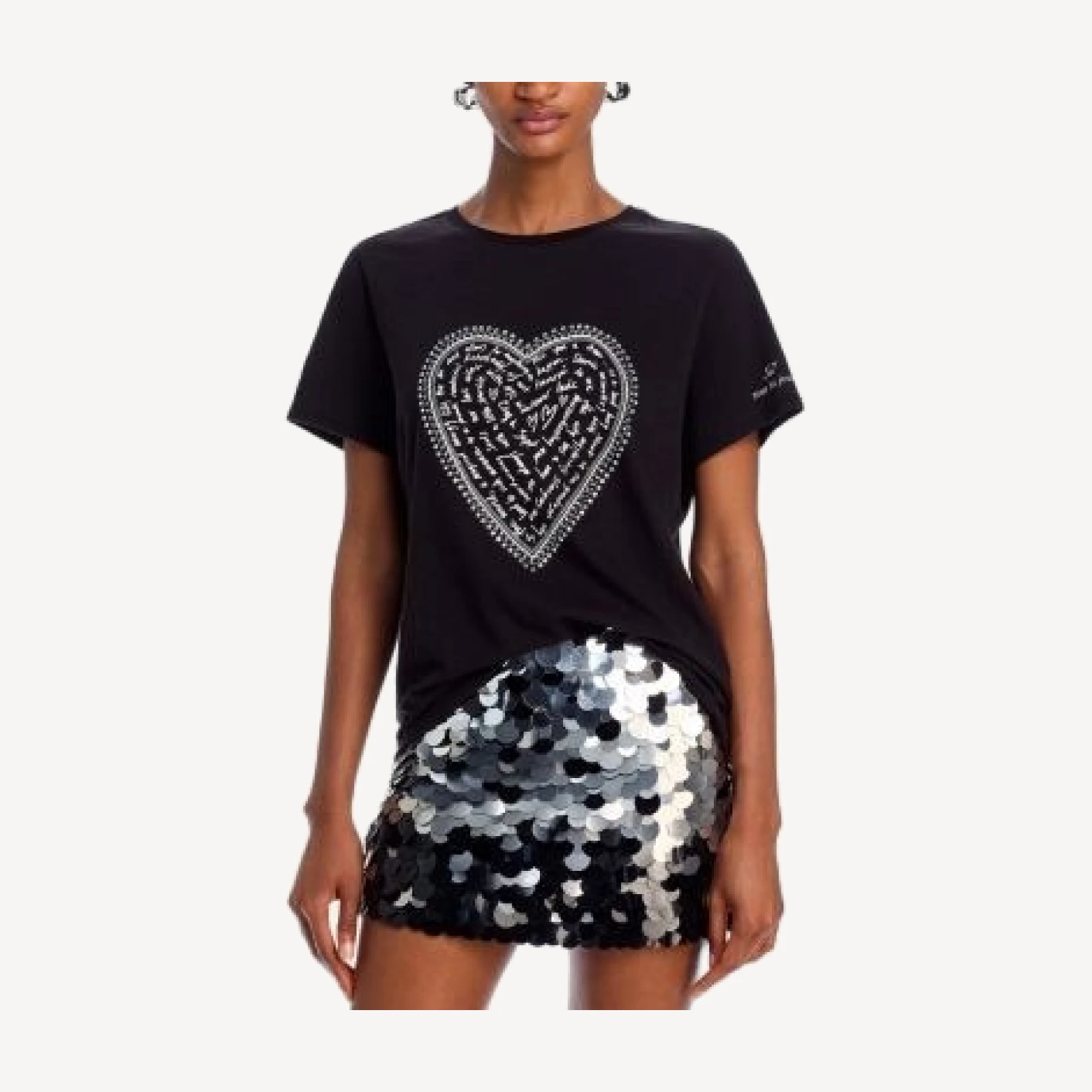 Cinq a Sept Love Letter Crewneck Tee