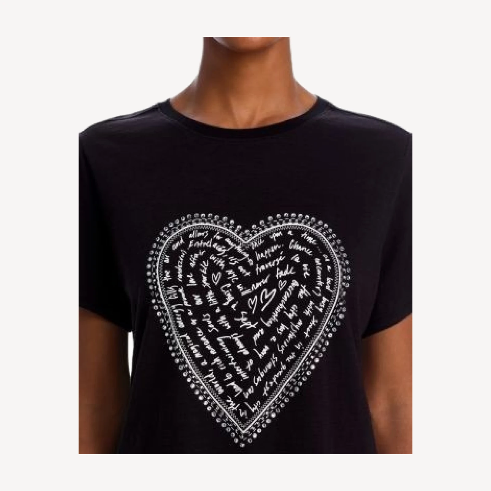 Cinq a Sept Love Letter Crewneck Tee