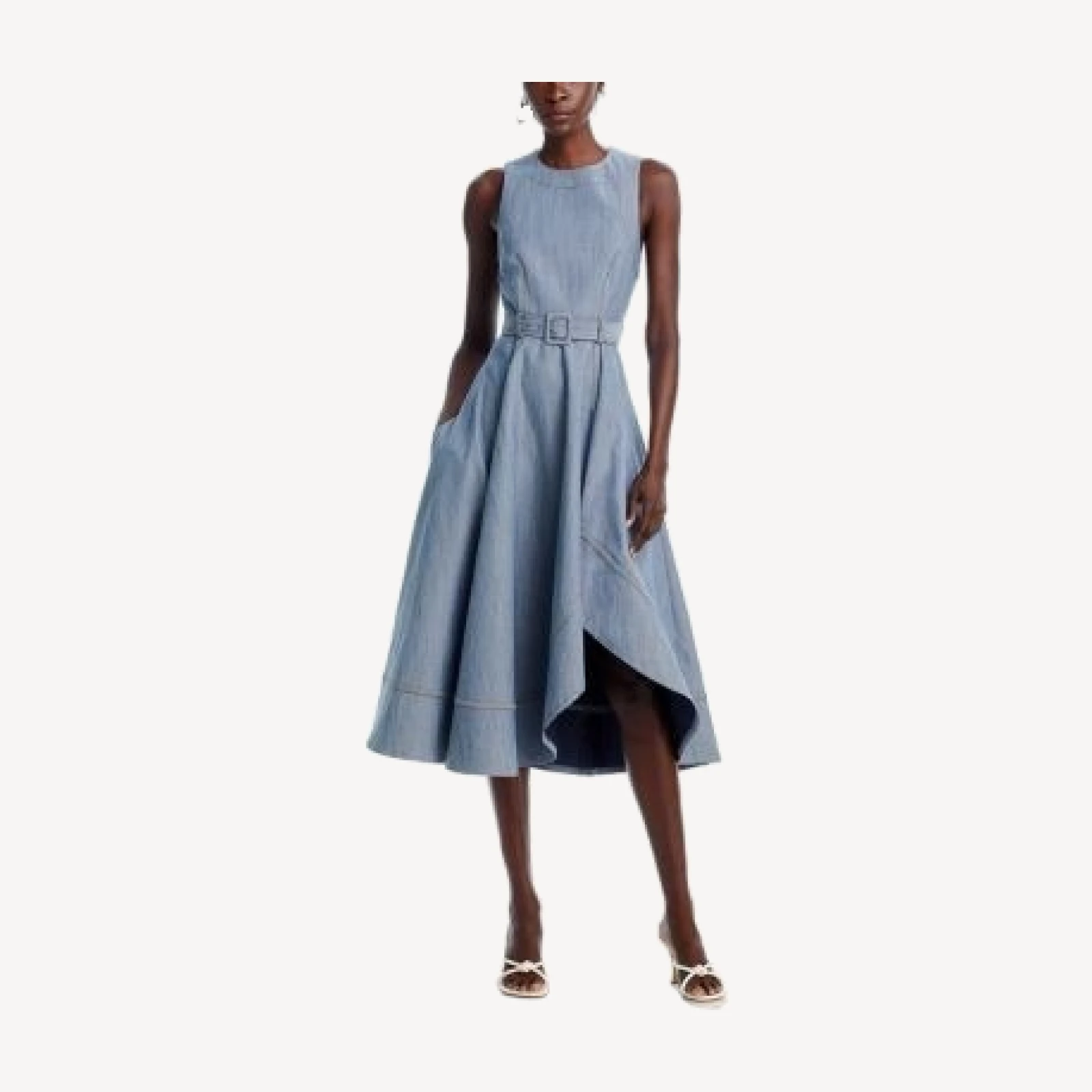 Cinq a Sept Zelda Denim Midi Dress