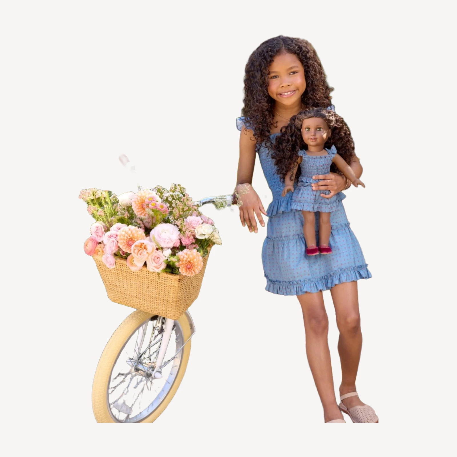 The American Girl® x Hill House Tiny Paz Nap Set - Kirsten's Historical Print