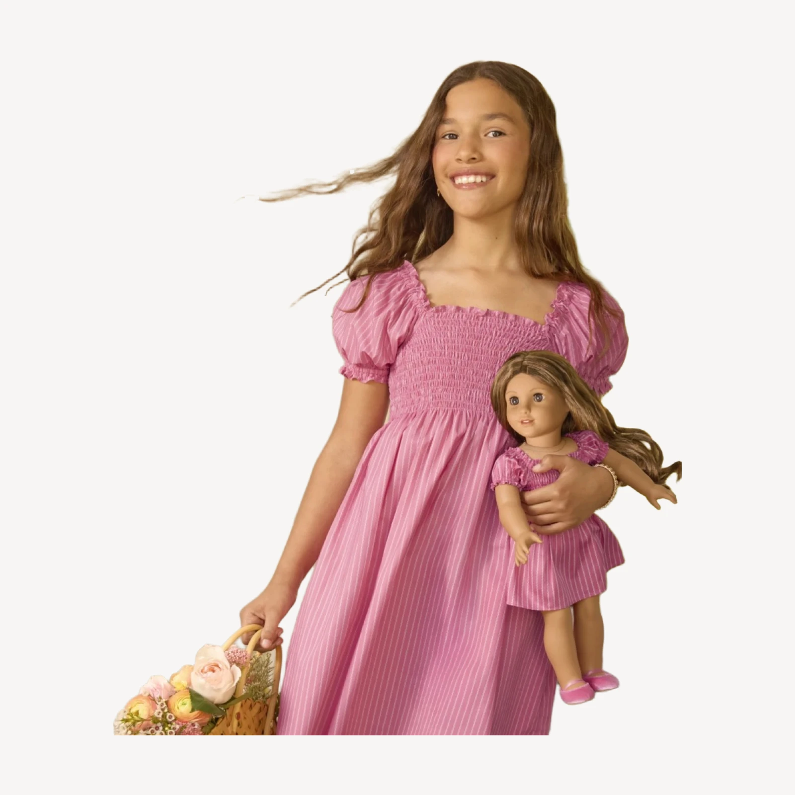 The American Girl® x Hill House Tiny Athena Nap Dress - Addy's Historical Print
