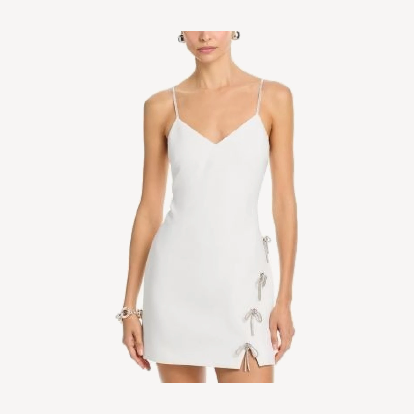 Cinq a Sept Corded Rhinestone Dress