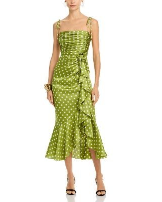 Cinq a Sept Camille Polka Dot Dress