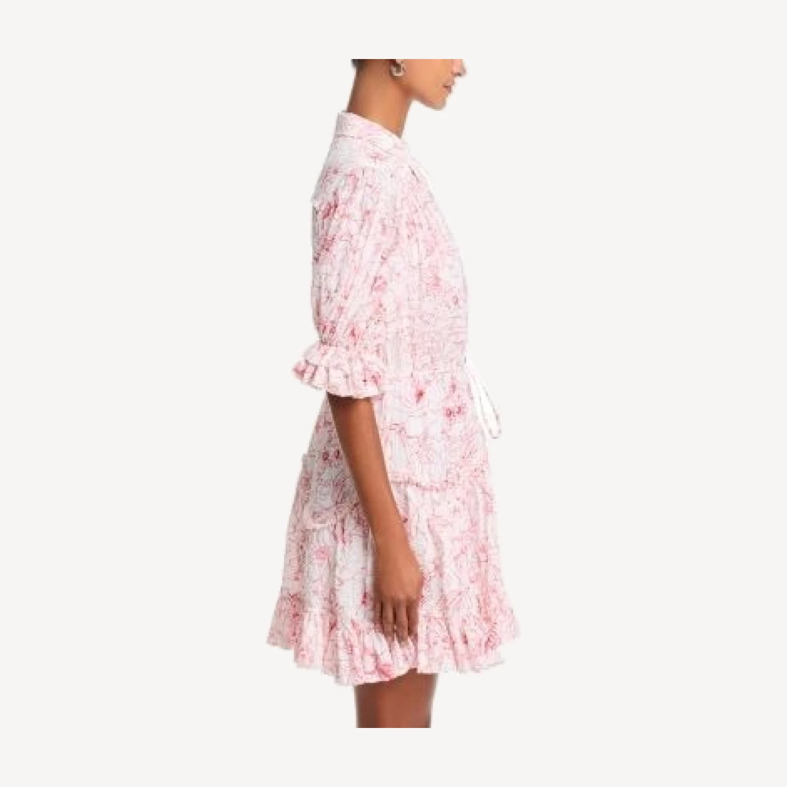 Cinq a Sept Garden Doodle Gwendoline Dress