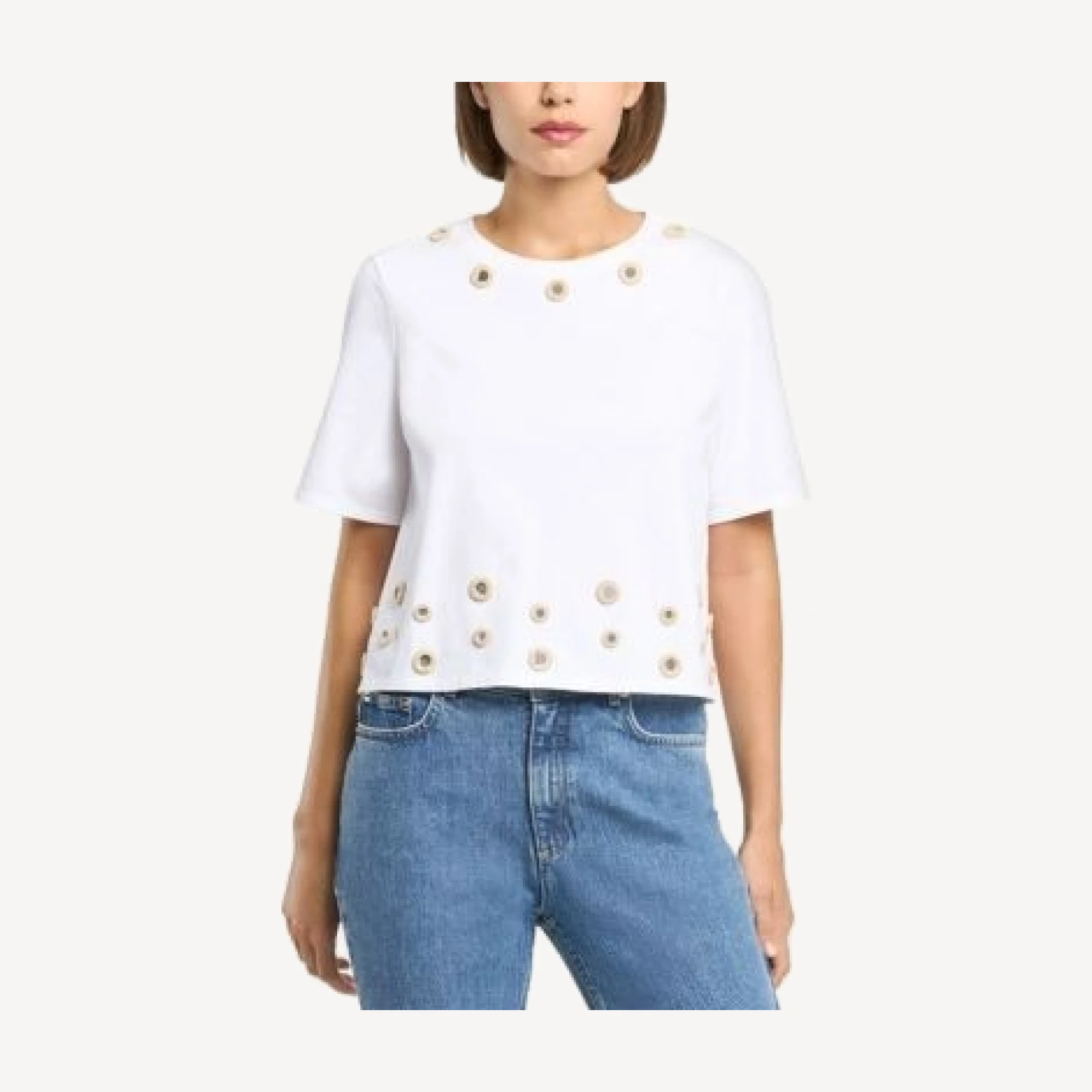 Cinq a Sept Crochet Mirrors Bess Top