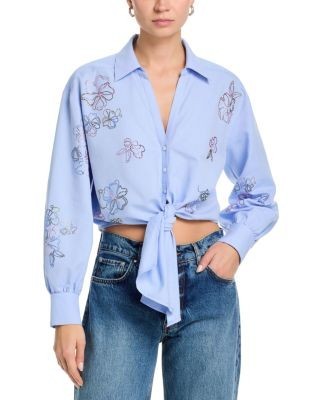Cinq a Sept Blooming Linework Marianna Top