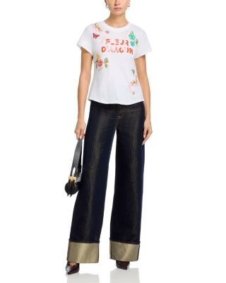 Cinq a Sept Fleur D'Amour Angeli Tee