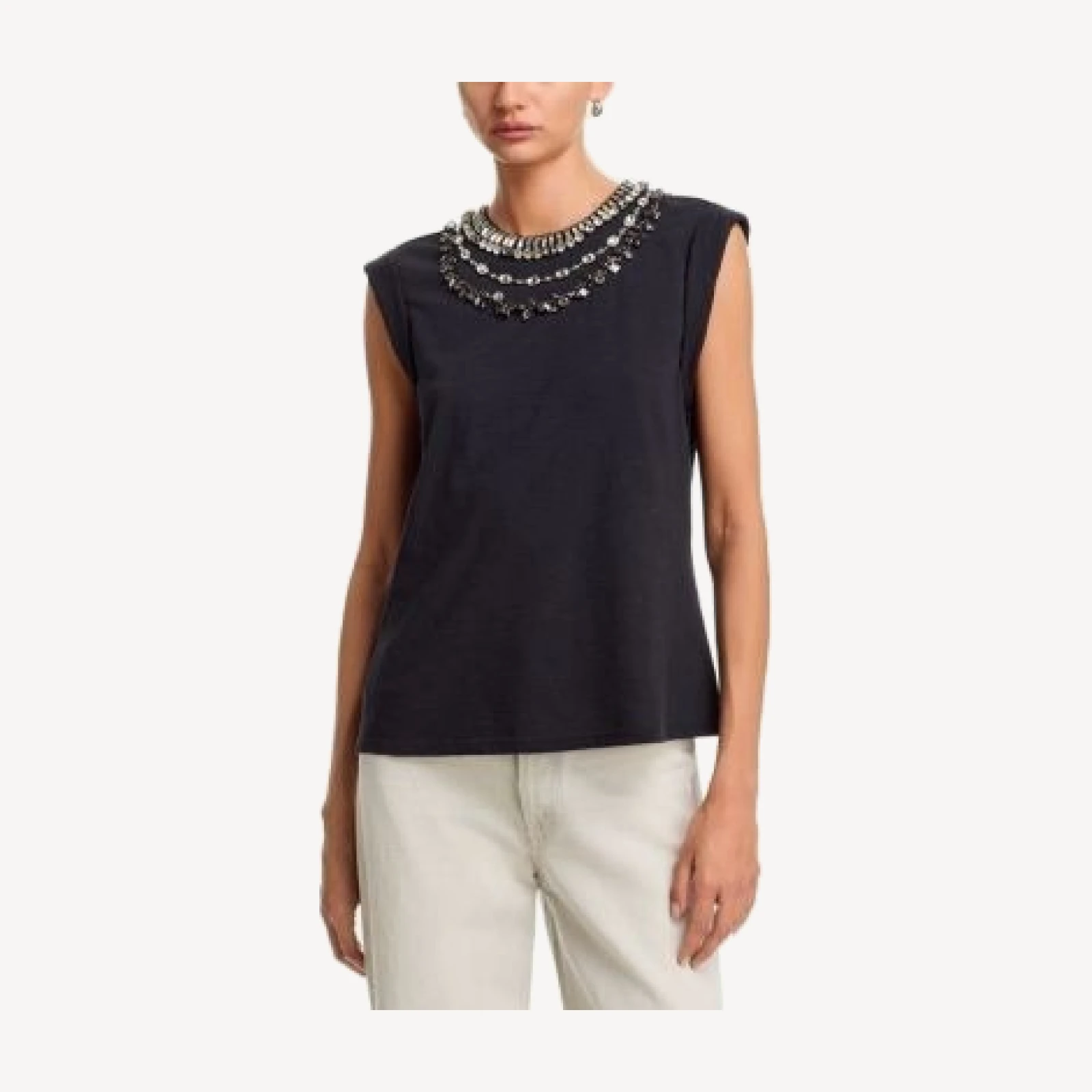 Cinq a Sept Chunky Layered Necklace Bella Tee