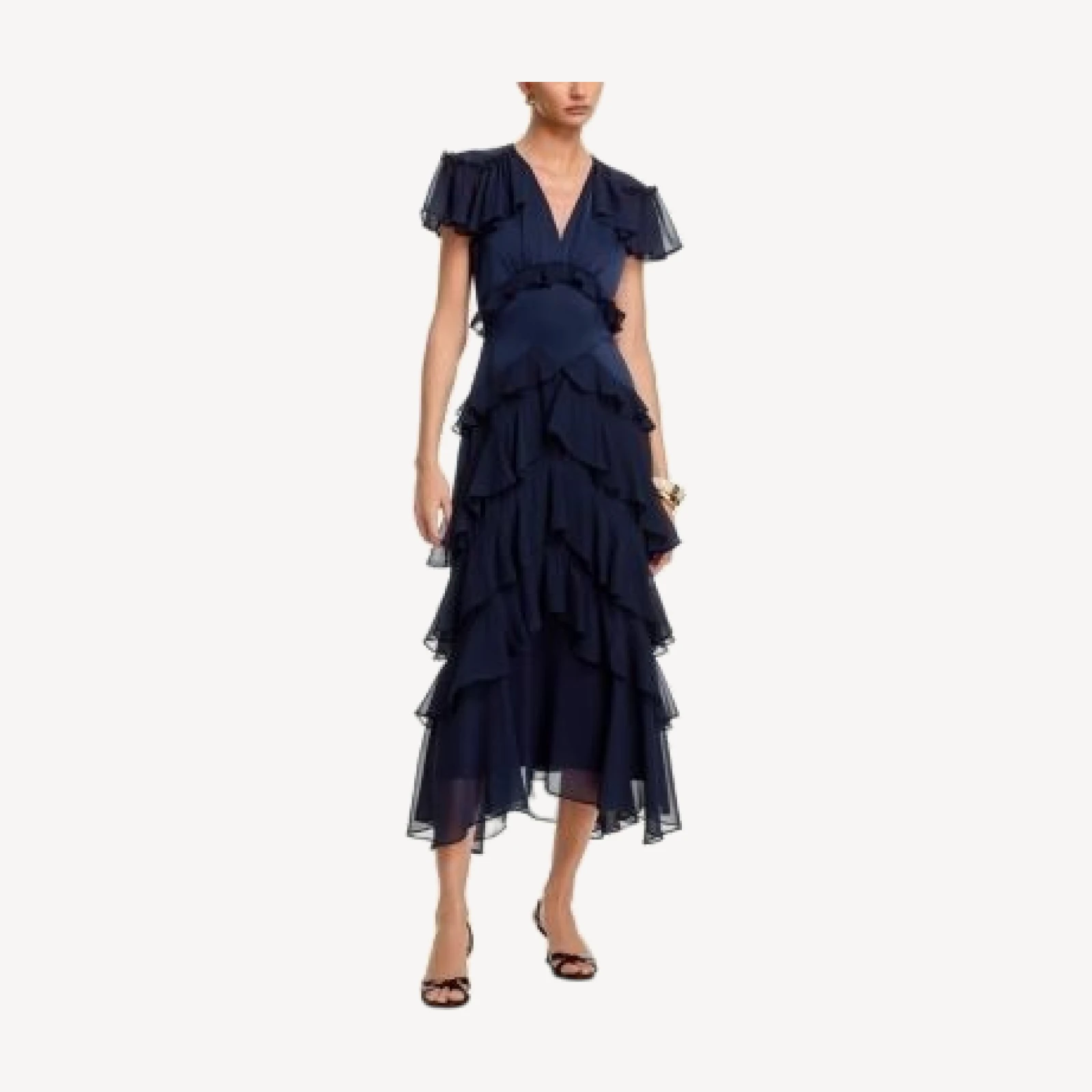 Cinq a Sept Tatum Tiered Dress