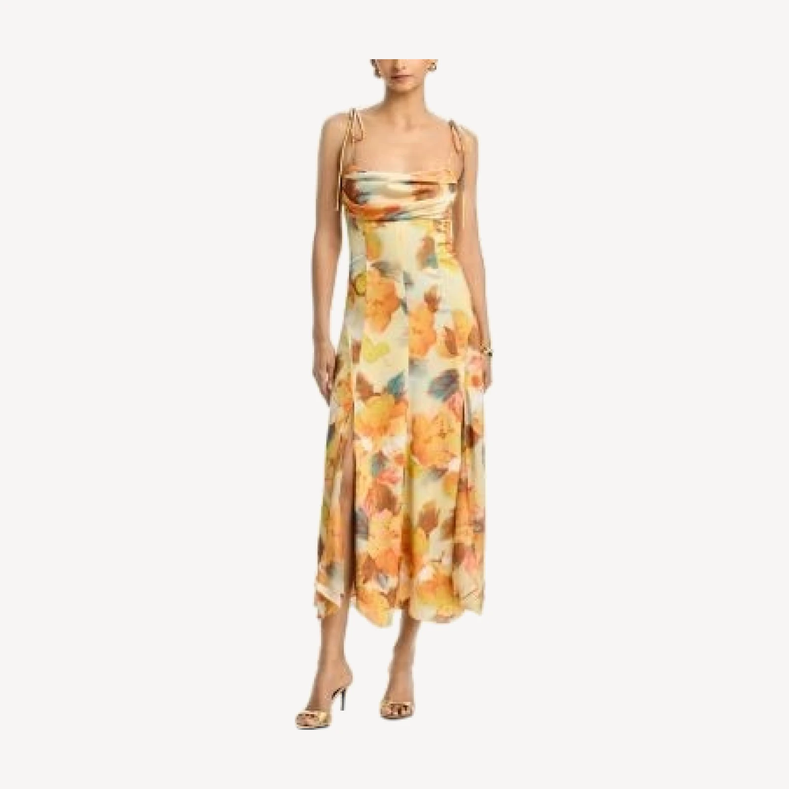 Cinq a Sept Watercolor Floral Betty Dress