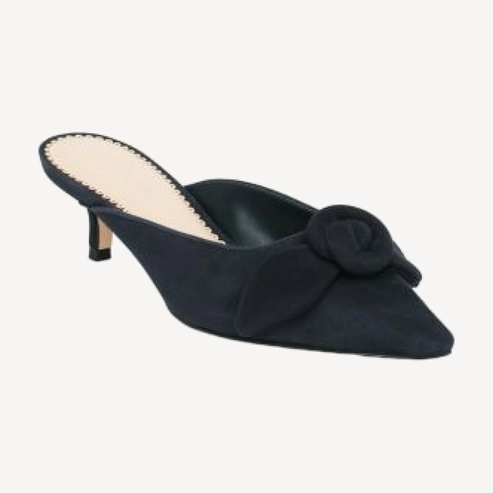 Cinq a Sept Women's Layla Suede Kitten Heel Pumps