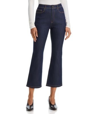 Cinq a Sept Stevie High Rise Ankle Flare Jeans in Indigo