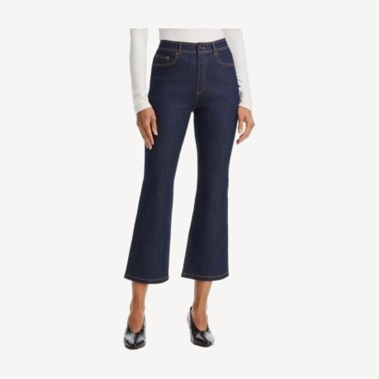 Cinq a Sept Stevie High Rise Ankle Flare Jeans in Indigo