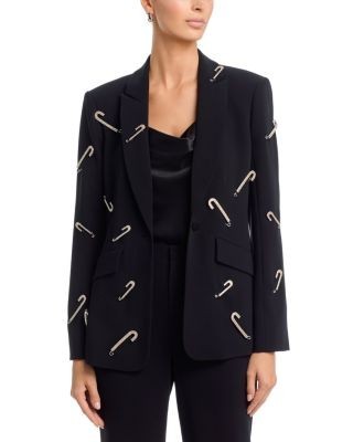 Cinq a Sept All Over Safety Pin Charlee Blazer
