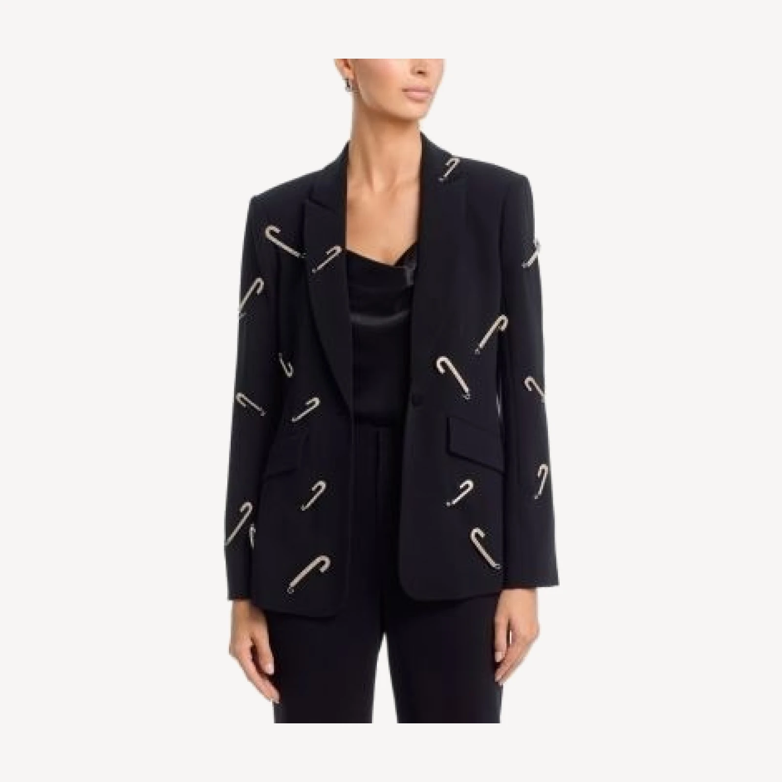 Cinq a Sept All Over Safety Pin Charlee Blazer